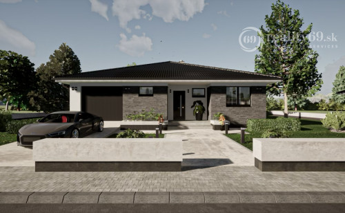 BENIAKOVCE - TEHLOVÝ 4 IZBOVÝ PEKNÝ RD 117 M2 S TERASOU, NOVOSTAVBA HOLODOM.