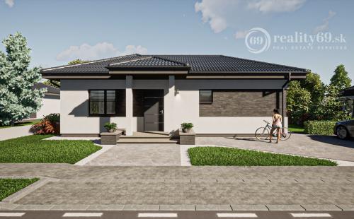 BENIAKOVCE - TEHLOVÝ 4 IZBOVÝ PEKNÝ RD 107 M2 S TERASOU, HRUBÁ STAVBA.