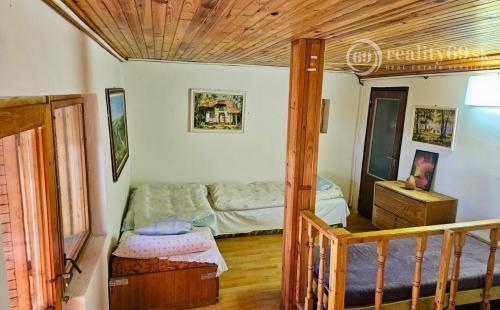 KRÁĽOVSKÝ CHLMEC - CHATA S VINNOU PIVNICOU A UDRŽIAVANOU VINICOU.