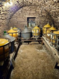 KRÁĽOVSKÝ CHLMEC - CHATA S VINNOU PIVNICOU A UDRŽIAVANOU VINICOU.