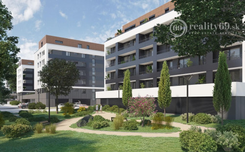 TERASA - POPRADSKÁ - 2 IZBOVÝ BYT 53 M2, TERASA 11 M2, SKLAD, PARKOVACIE MIESTO.