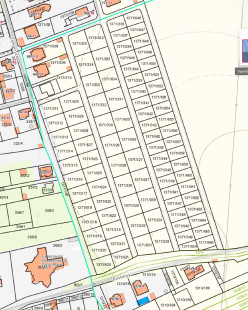 ROZHANOVCE - STAVEBNÉ PARCELY S VÝMEROU 447 a 448 M2, IS V CENE, CESTY A CHODNÍKY.
