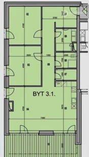 STARÉ MESTO -  JISKROVÁ / KMEŤOVA 3 IZBOVÝ LUXUSNÝ MODERNÝ BYT 92 M2 + TERASA 15 M2 V TOP LOKALITE