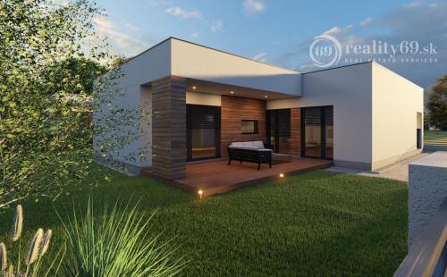 HANISKA - KVALITNÁ NOVOSTAVBA 4 IZBOVÉHO RD, GARÁŽOVÉ STÁTIE, TERASA.