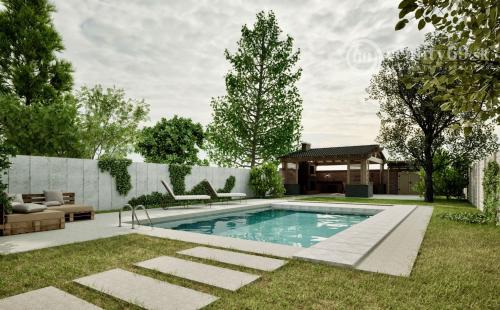 REZERVOVANÉ - SLANEC - STAVEBNÝ POZEMOK 1.751 M2 SO STAVEBNÝM POVOLENÍM, DOM 155 M2 - TOP LOKALITA.