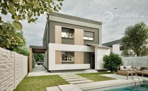 REZERVOVANÉ - SLANEC - STAVEBNÝ POZEMOK 1.751 M2 SO STAVEBNÝM POVOLENÍM, DOM 155 M2 - TOP LOKALITA.