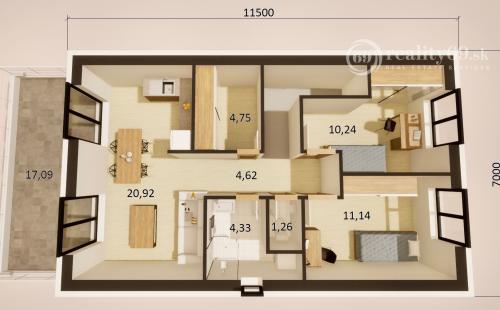 REZERVOVANÉ - SLANEC - STAVEBNÝ POZEMOK 1.751 M2 SO STAVEBNÝM POVOLENÍM, DOM 155 M2 - TOP LOKALITA.