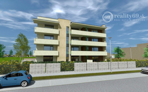 ENCS - NOVOSTAVBA 2 IZBOVÝ MODERNÝ BYT 47 M2, TERASA 10 M2