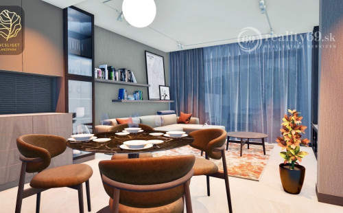 ENCS - NOVOSTAVBA 2 IZBOVÝ MODERNÝ BYT 47 M2, TERASA 10 M2