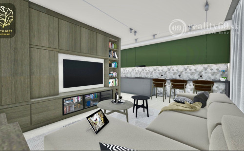 ENCS - NOVOSTAVBA 2 IZBOVÝ MODERNÝ BYT 47 M2, TERASA 10 M2