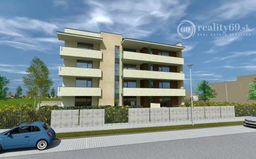 ENCS - NOVOSTAVBA 2 IZBOVÝ MODERNÝ BYT 47 M2, TERASA 10 M2