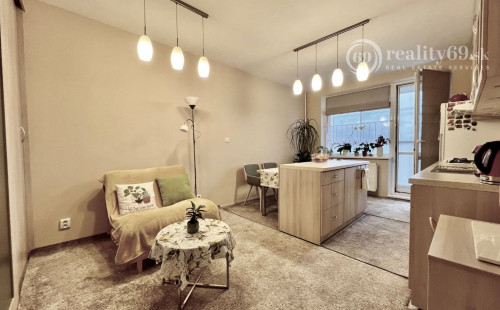 REZERVOVANÉ - JAZERO - METEOROVÁ  1,5 IZBOVÝ BYT 42 M2, LODŽIA, SKRINE NA CHODBE, TV, INTERNET.