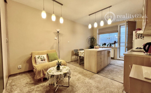 REZERVOVANÉ - JAZERO - METEOROVÁ  1,5 IZBOVÝ BYT 42 M2, LODŽIA, SKRINE NA CHODBE, TV, INTERNET.