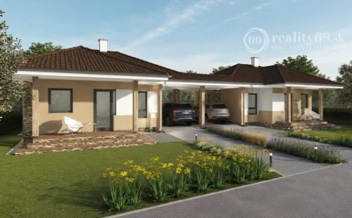 NOVOSTAVBA  - HIDASNÉMETI 4 IZB RD 108 M2, 36 M2 TERASA