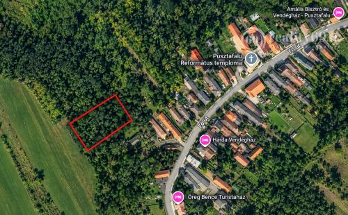 MAĎARSKO -  PUSZTAFALU NA PREDAJ STAVEBNÝ POZEMOK 2 300 m² 
