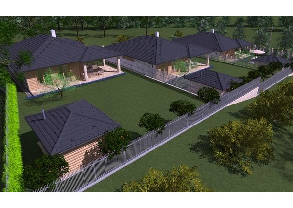 SLANEC - ROZOSTAVANÝ  MUROVANÝ 4 IZBOVÝ PEKNÝ RD 150 M2 S TERASOU 35 m2.